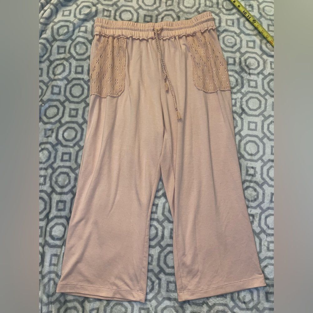 Live well blush pink lounge pants light pink